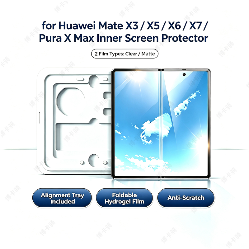 Flexible Tpu Film - 화웨이 메이트 X7 X6 X3/X5용 투명/무광