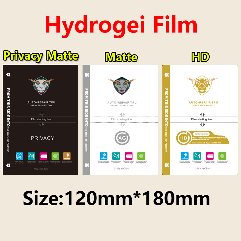 Flexible Tpu Film - 50개 HD 무광 프라이버시 보호 유연한
