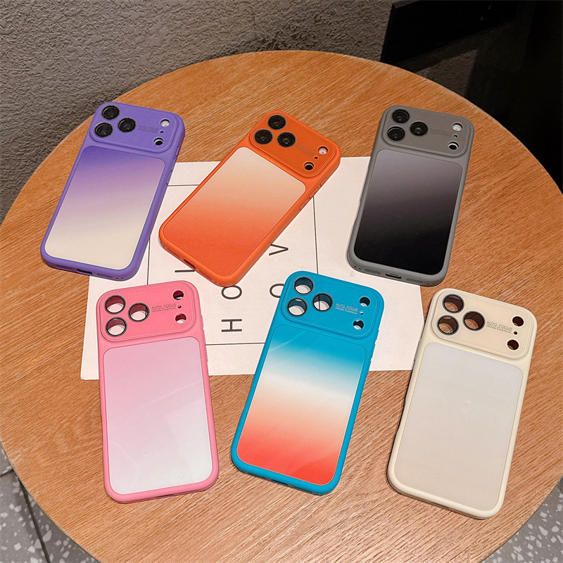 Apple Iphone 16 - 럭셔리 캔디 컬러 그라데이션 폰 케이스