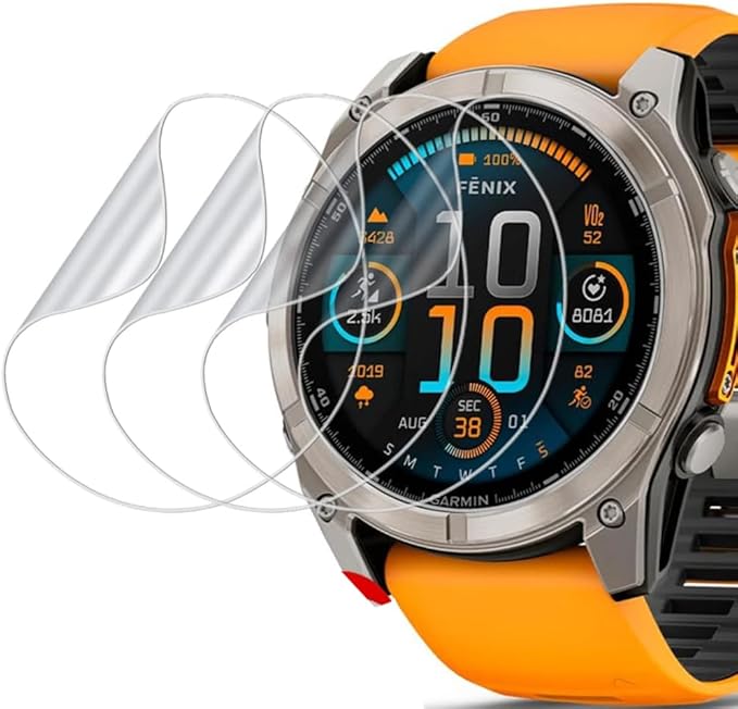 Garmin Fenix ​​8 51mm 47mm 43m - Smartwatch Screen Film 리뷰 및 가격