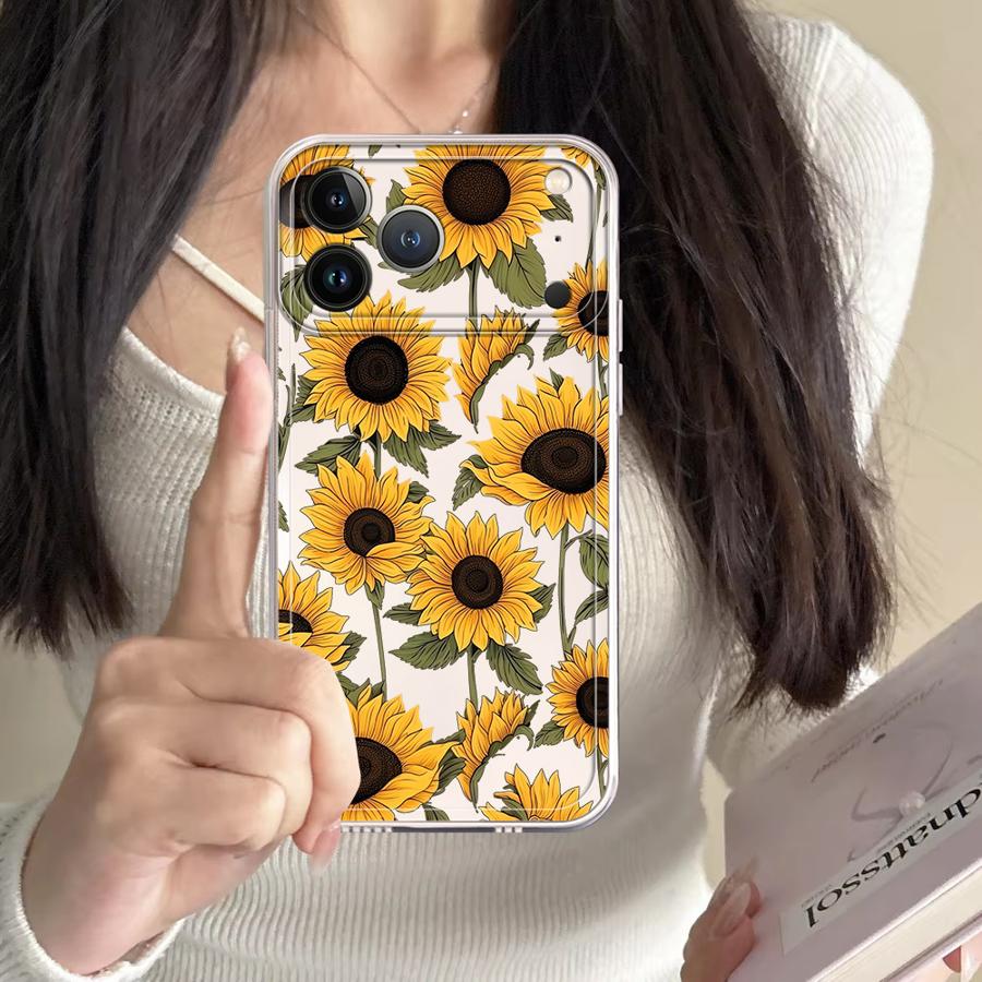 귀여운 해바라기 패턴 케이스 (애플 아이폰 17 프로  - Apple Iphone 16 리뷰 및 가격