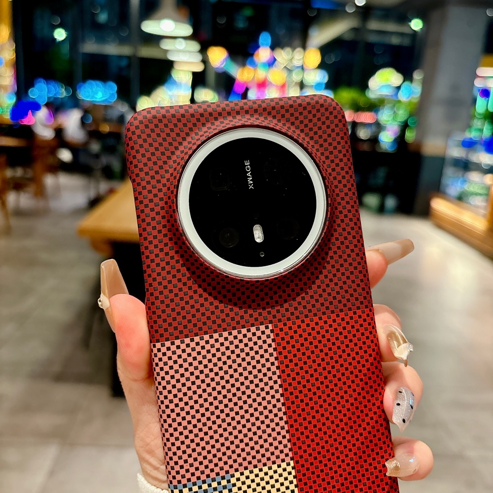 초박형 마그세이프 카본 파이버 질감 휴대폰 케이스 (화 - Huawei Pura 70 리뷰 및 가격