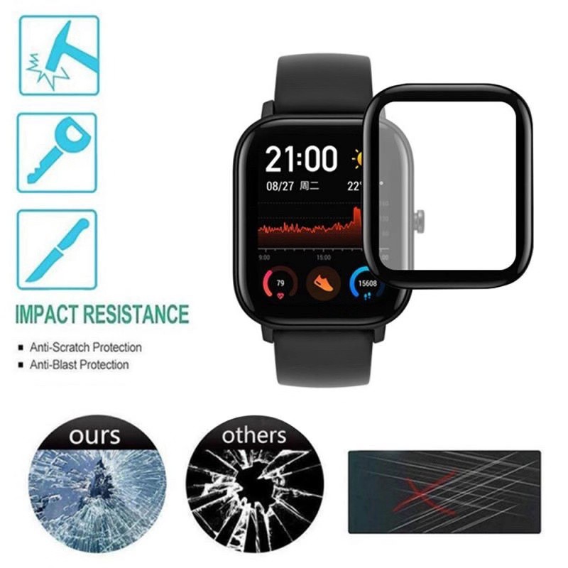 Huami AMAZFIT GTS 2 용 3D 곡선 가장 - Curved Edge Screen 리뷰 및 가격