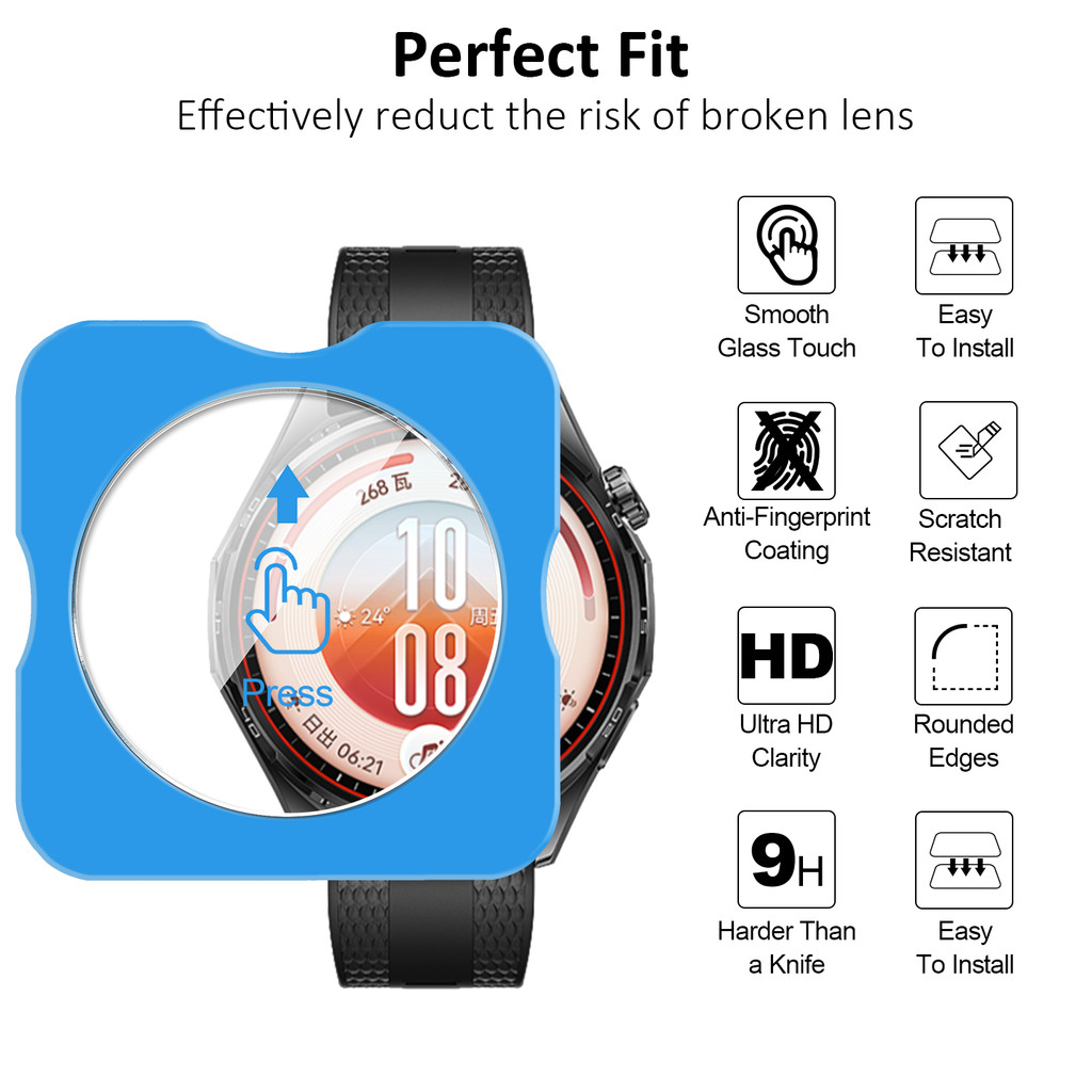 【화웨이 워치 GT7 GT7 Pro 41mm 46mm용 - Glass Protector Auto 리뷰 및 가격