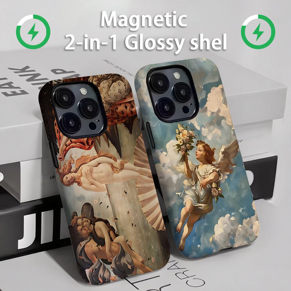 르네상스 예술 그림 휴대폰 케이스 마그네틱 2-in-1 - Apple Iphone 15 리뷰 및 가격